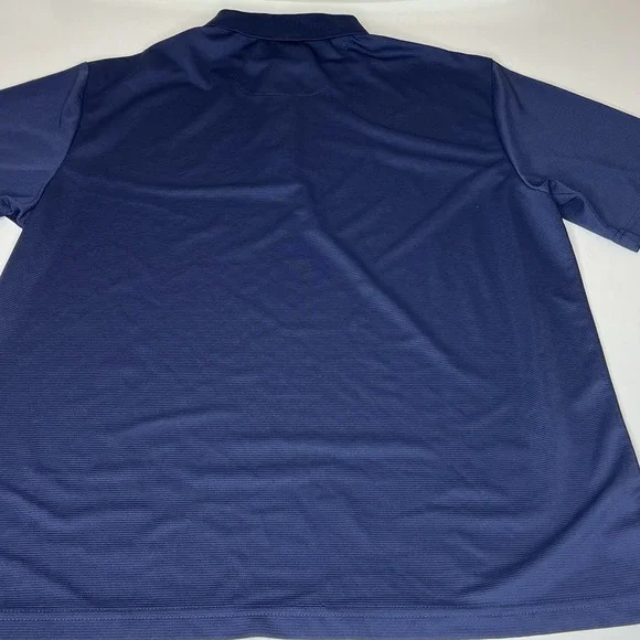 Ben Hogan Performance Polo Shirt Men L Blue Golf Polyester Stretch - Picture 4 of 9